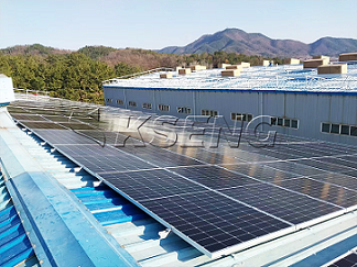 806.3kW - Soluzione solare su tetto in Corea