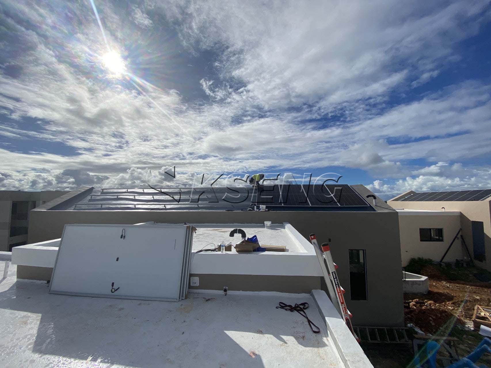 Soluzione solare sul tetto negli Stati Uniti