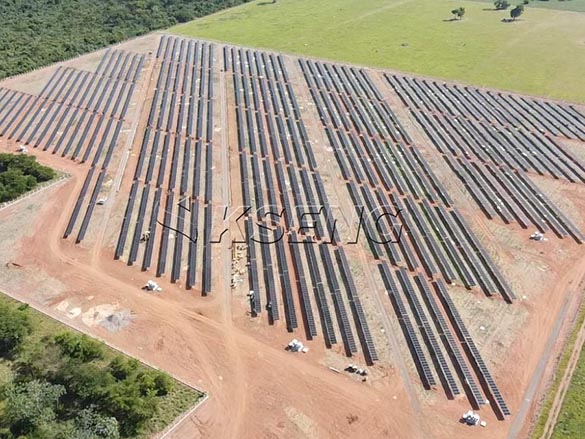 Inseguitore solare 1P da 6,94 MW-KST in Brasile