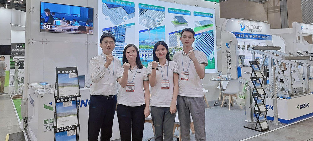 Kseng Solar all'EXPO SOLAR 2023 in Corea