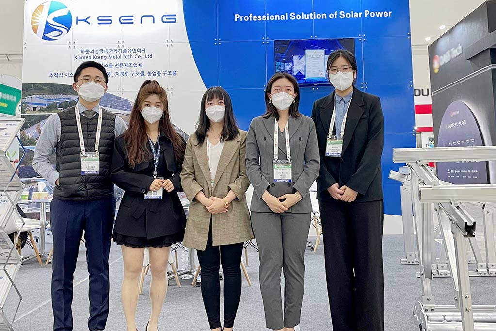 Il solare Kseng ha brillato al Green Energy Expo 2022 a Daegu, in Corea del Sud
