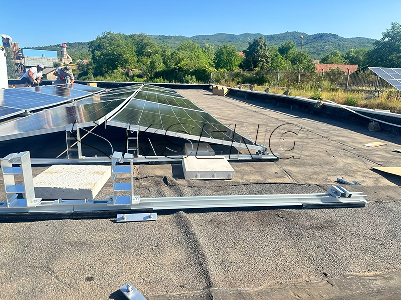 Ballast Solar Mount Solution for Space-Efficient Solar Energy Generation