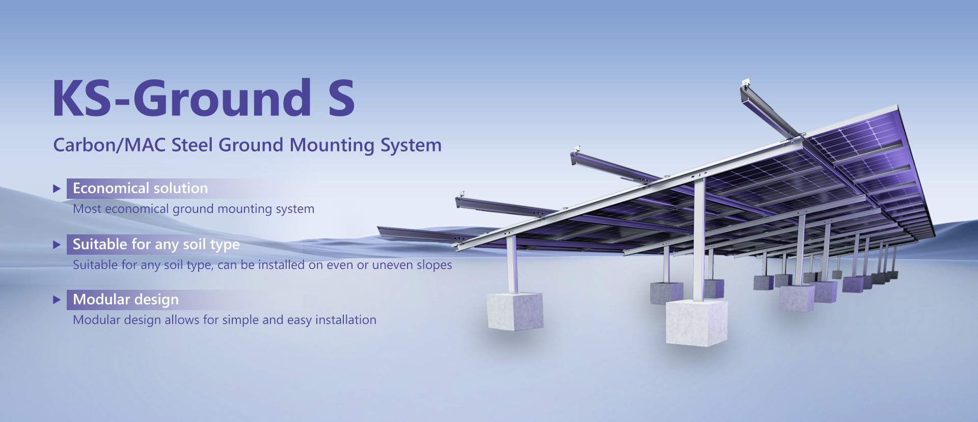 solar ground mounting system