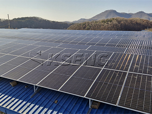 Progetto di staffa solare da 293 KW in Corea