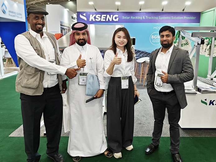 Kseng Solar presenta soluzioni di racking solare per tutti gli scenari al Solar Show KSA 2023