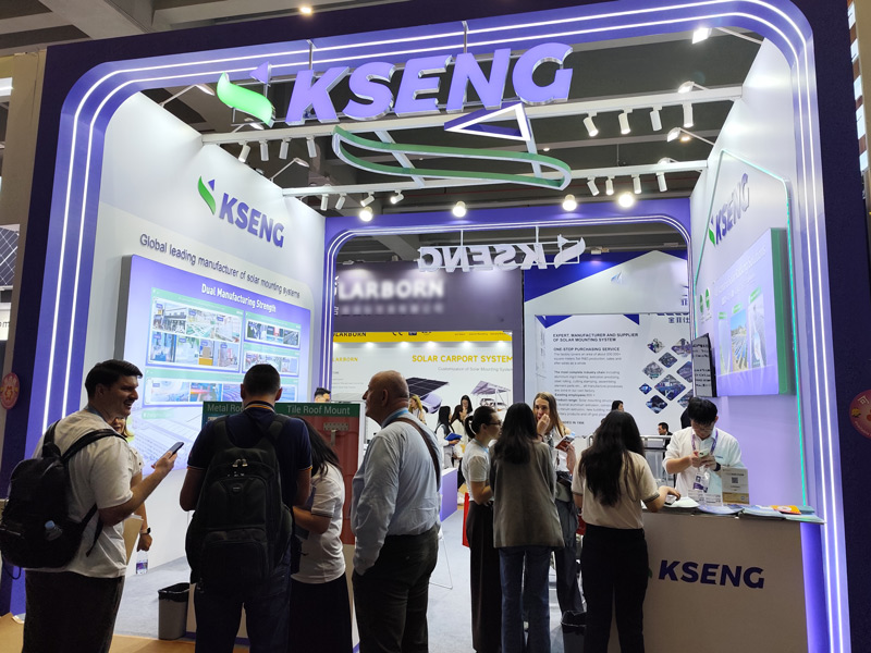 Canton Fair 2026 – Kseng Solar Wins High Recognition with its Latest Solar Racking Solutions in Guangzhou