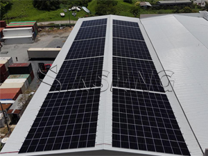 1MW Solar Metal Roof Mounting System Project Completed in Honduras for Efficient Solar Installation