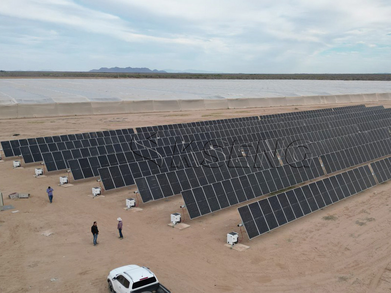 Inseguitore solare 936.kW-KST 1P in Messico