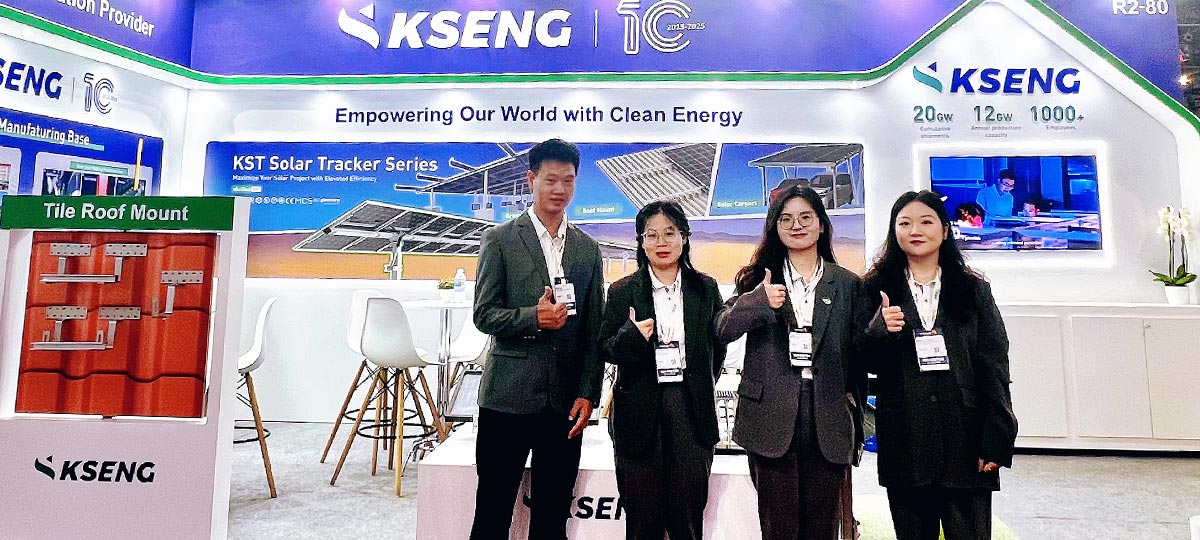 Kseng Solar all'Intersolar South America 2025 in Brasile