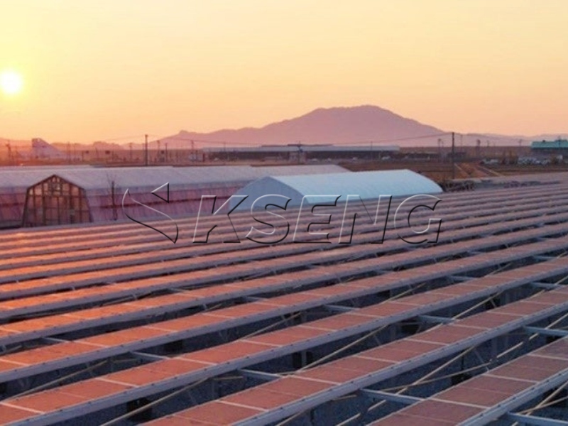 KSENG Sistema di montaggio solare fotovoltaico per serre agricole