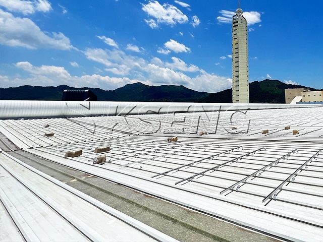 4,8 MW-Montaggio sul tetto in Cina
