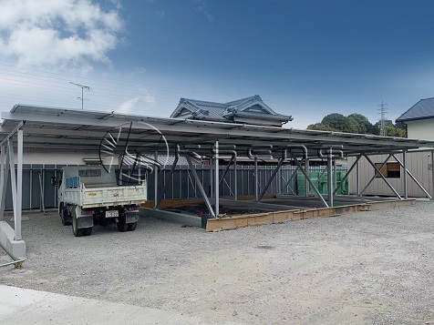 33.3KW- Progetto Solar Carport in Giappone
