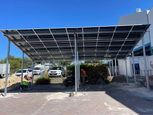 Progetto di sistema di montaggio solare per carport da 85 kW in Australia