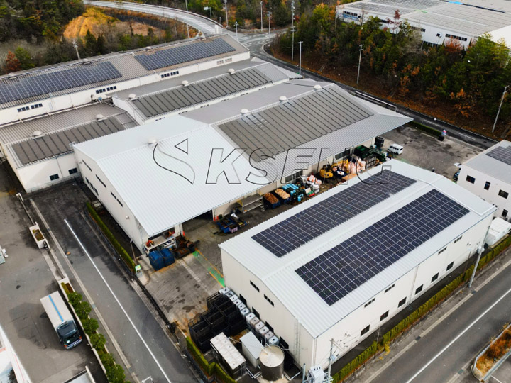 Solar Tin Roof solar mount in Japan-320KW
