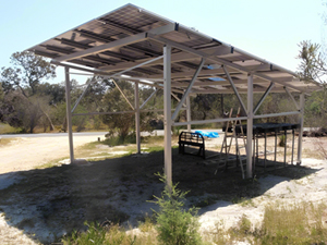 Progetto del sistema di montaggio per posto auto coperto 9KW-Solar in Australia