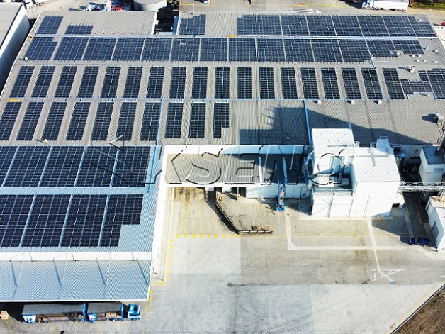 Supporto solare da 1,2 MW sul tetto in Australia
